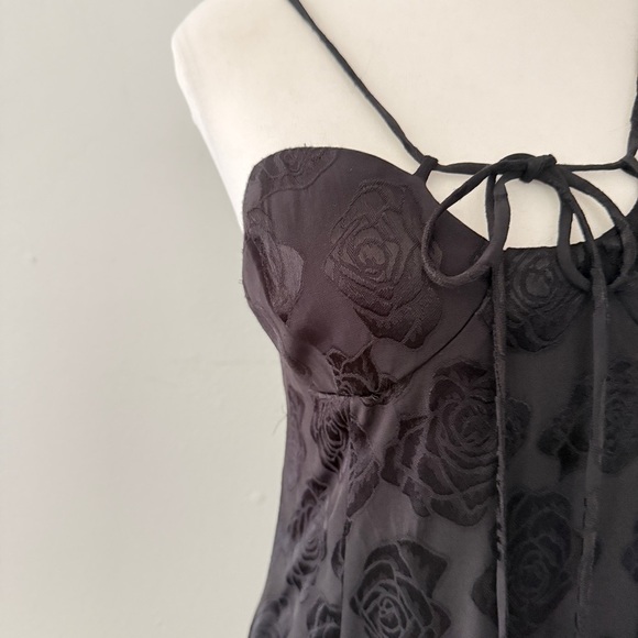 For Love and Lemons Melody Mini Dress in Black Size Medium - Picture 5 of 13